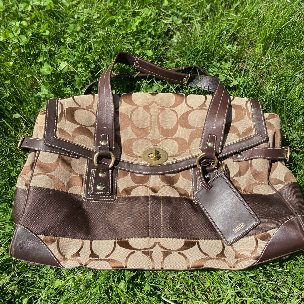 Vintage Limited Edition Coach Duffle Bag